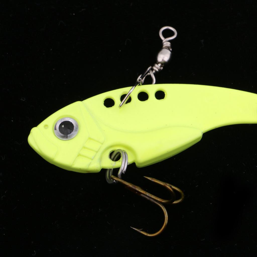 Metal Fishing Lures VIB Hard Artificial Bait Crankbait Tackle 12g