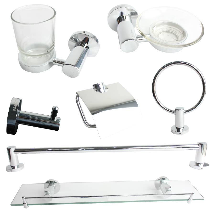 Trọn bộ 7 phụ kiện phòng tắm cao cấp Maoy