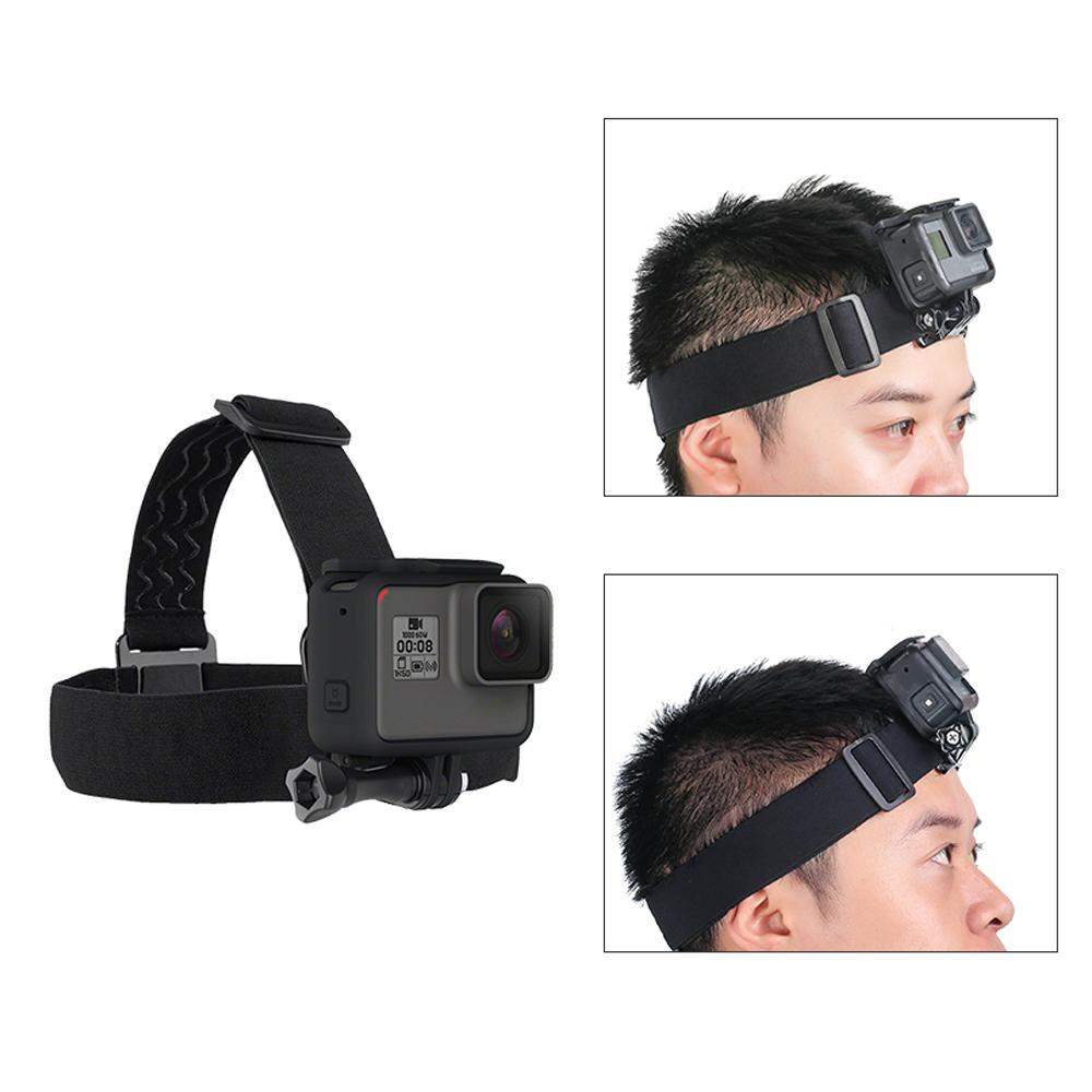 Telesin rương ngực gắn dây đai dây đai có thể điều chỉnh dây nịt cho GoPro Hero 10 9 8 7 5 Yi DJI Băng đô phụ kiện camera hành động