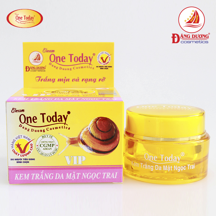 ONE TODAY - KEM TRẮNG DA MẶT NGỌC TRAI (VIP) - 20g