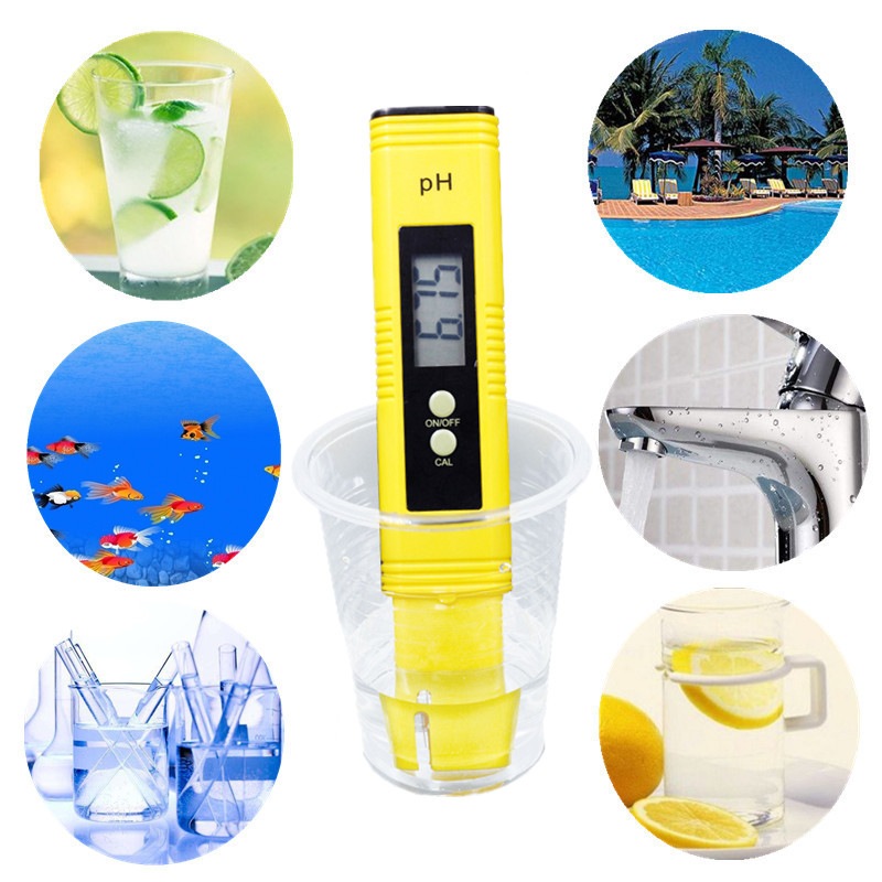 Bút đo độ PH, máy đo PH, dụng cụ đo PH (PH-2, Có đèn led)