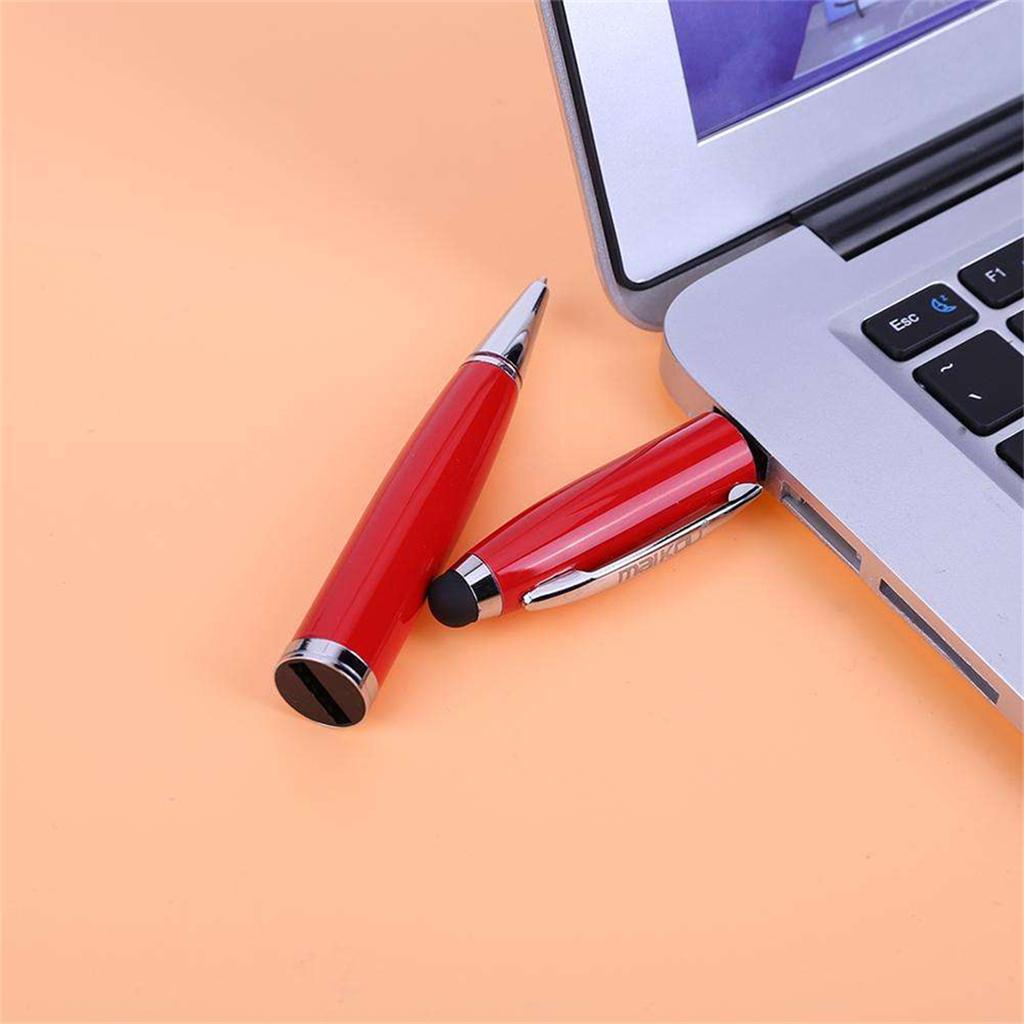 Multi Function 64GB USB Flash Drive Ballpoint Pen Capacitive Touch Stylus