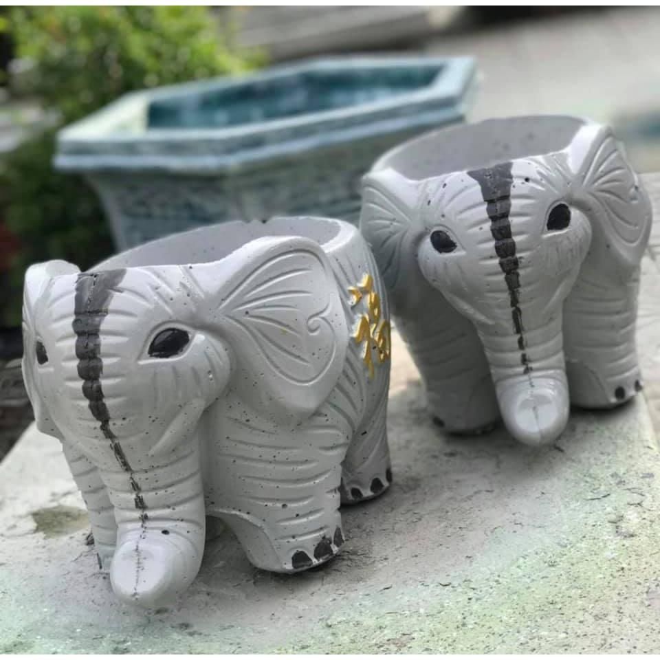 Khuôn đúc chậu voi nhỏ 28