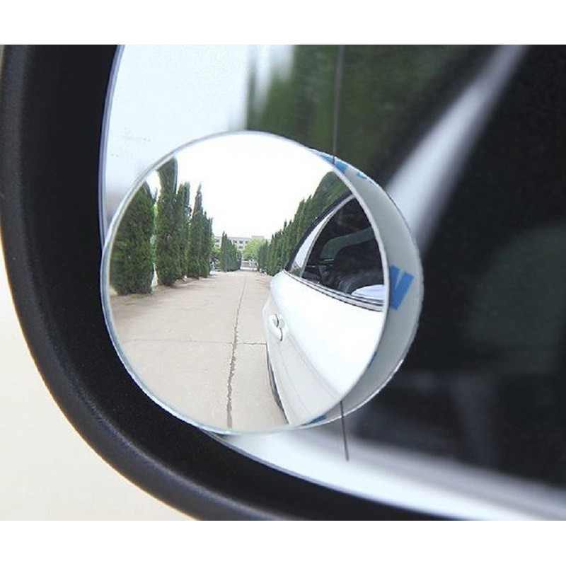 Combo 2 Gương Cầu Lồi Không Viền Xoay 360 Độ Tiện Dụng