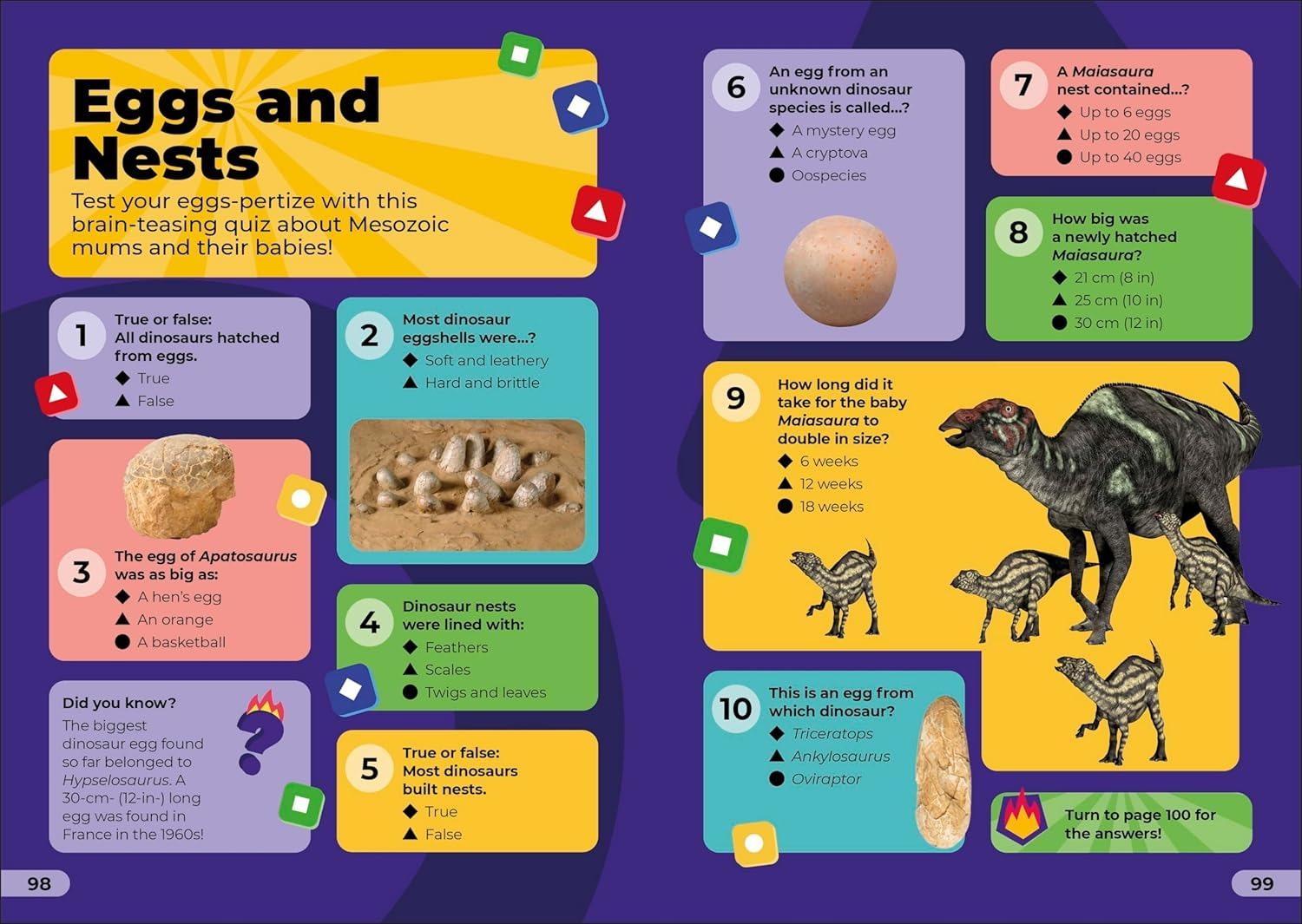 Sách ngoại văn: Kahoot! Quiz Time - Dinosaurs