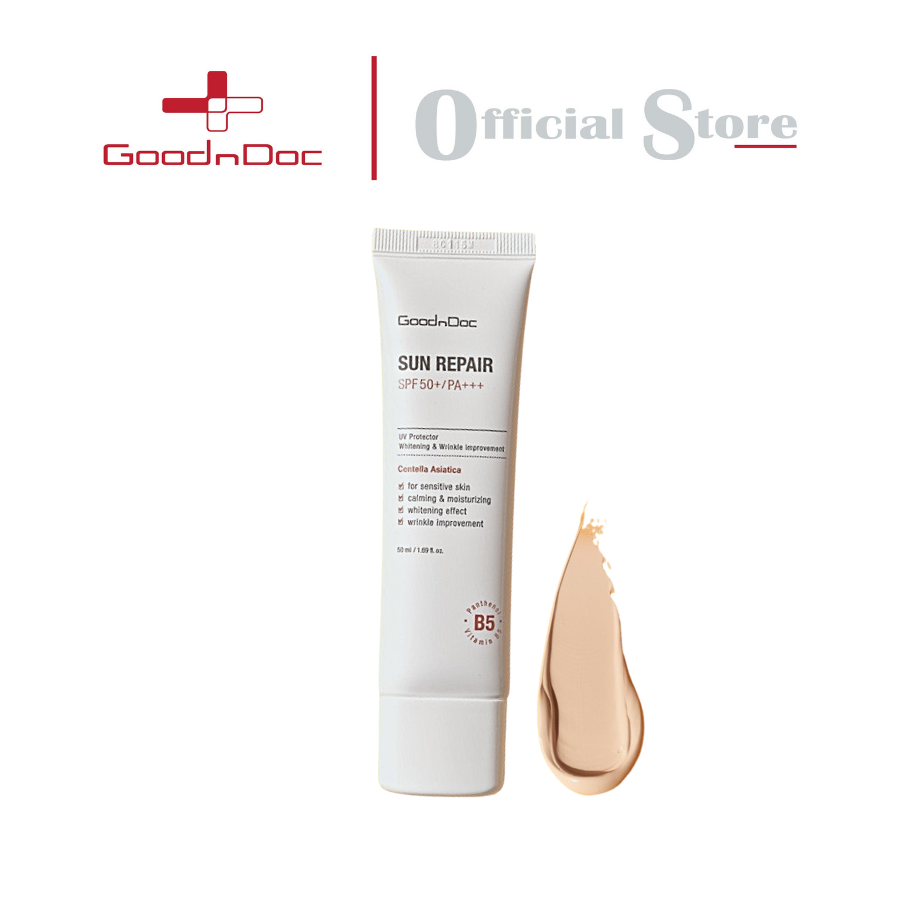 Kem Chống Nắng Goodndoc Sun Repair SPF50/PA+++ 50ml