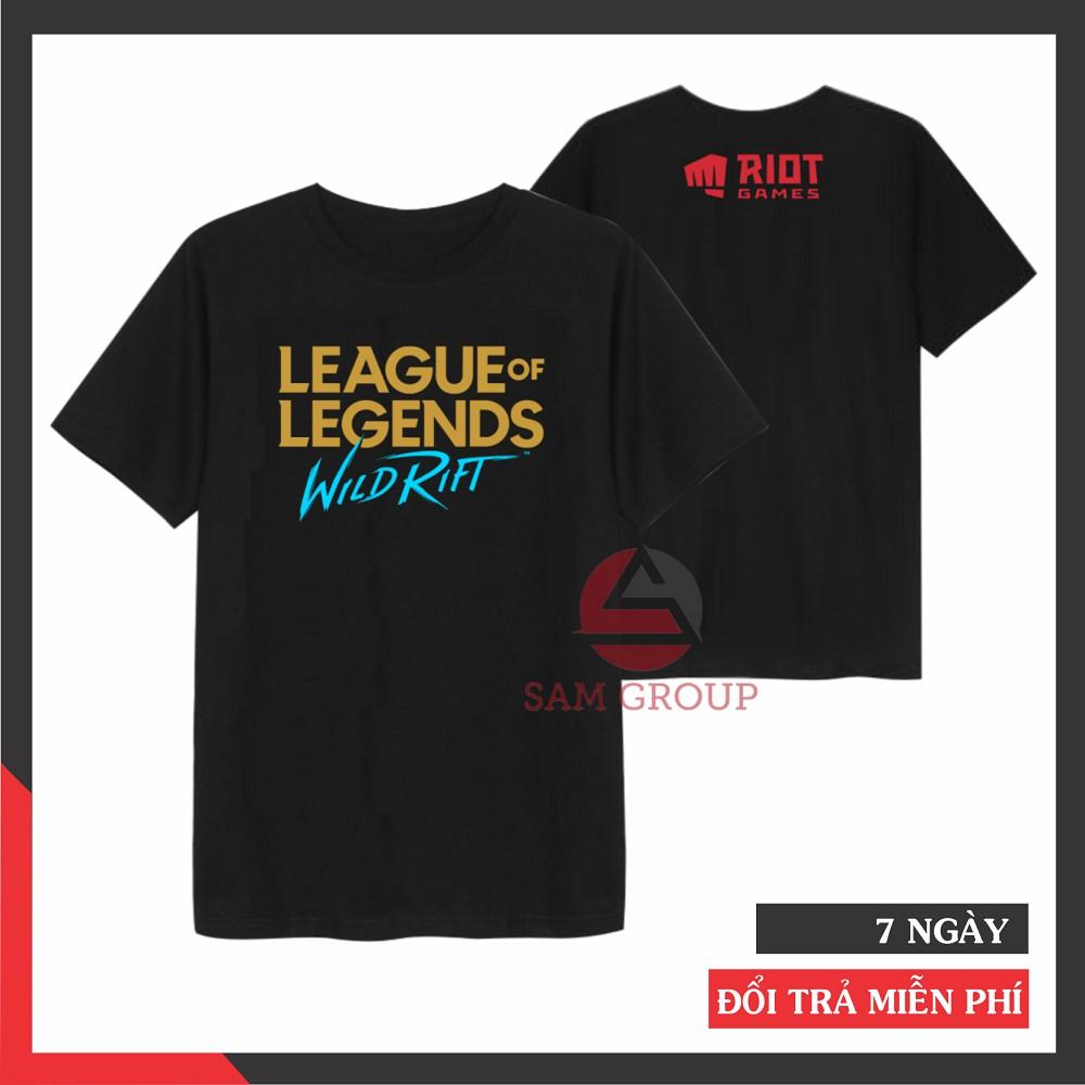 Áo Thun Tốc Chiến League Of Lengend Chất Vải Thun Lạnh Hình In Sắc Nét