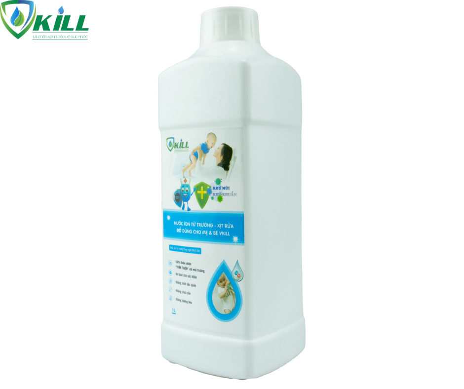 Nước xịt rửa đồ dùng cho mẹ và bé KRILL 100ml khử khuẩn, làm sạch nhanh chóng, an toàn tuyệt đối