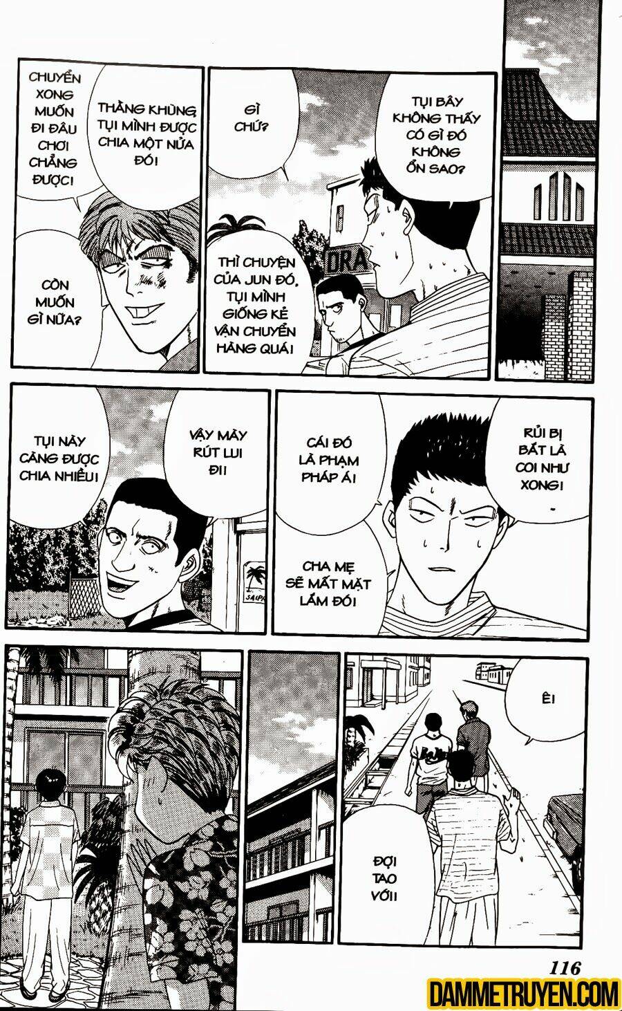 kyou kara ore wa - cặp bài trùng chapter 305 5