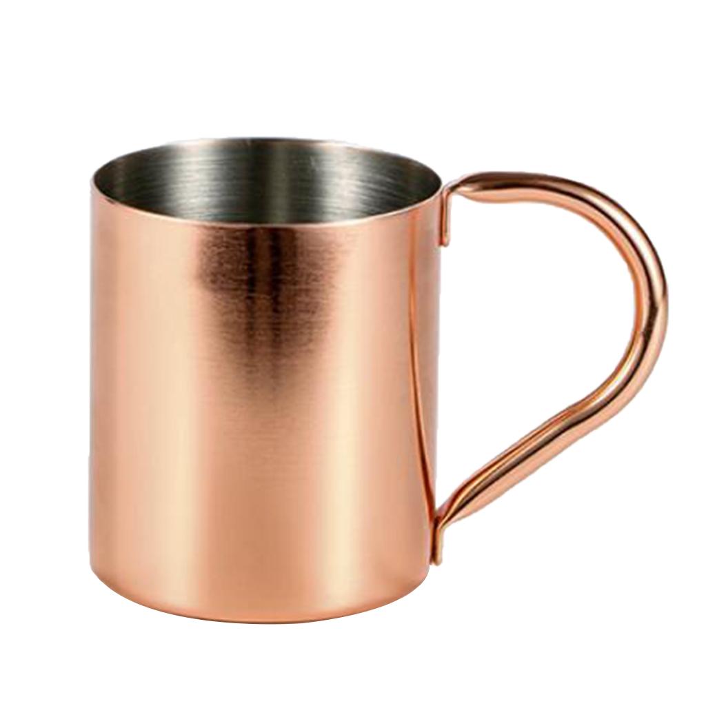 Stainless Steel Cocktail Wine Milk Coffee Cup Moscow Mule Mug Bar Home Party