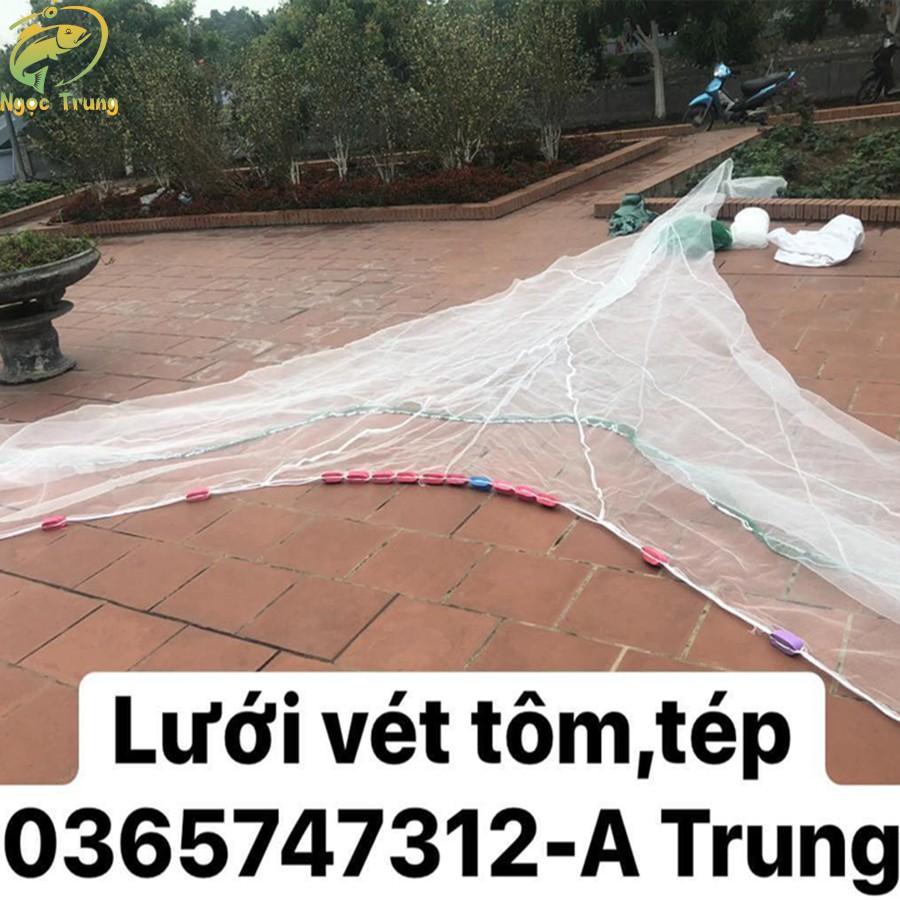 Lưới Kéo Cá,Vét Cá, Tôm ,Tép cao 2m dài 10m