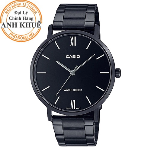 Đồng hồ nam dây kim loại Casio Anh Khuê MTP-VT01B-1BUDF