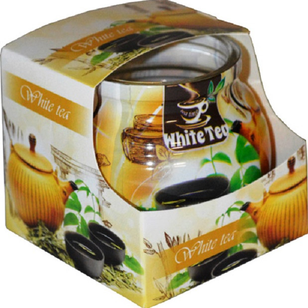 Ly nến thơm Admit ADM0114 White Tea 80g (Hương trà trắng)