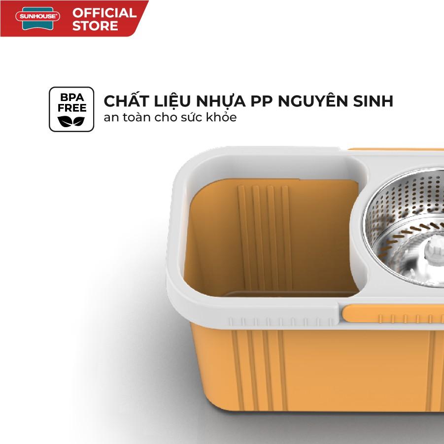 Bộ lau nhà xoay 360 độ SUNHOUSE KS-CL350PO