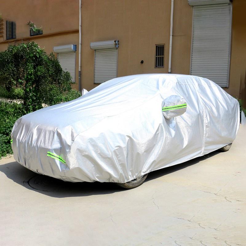 Bạt Phủ Ô Tô Vải Dù MG HS, ZS, MG5, Có Phản Quang, Có Khóa Kéo Cửa Lái, Chống Nắng, Chống Nước, Chống Xước