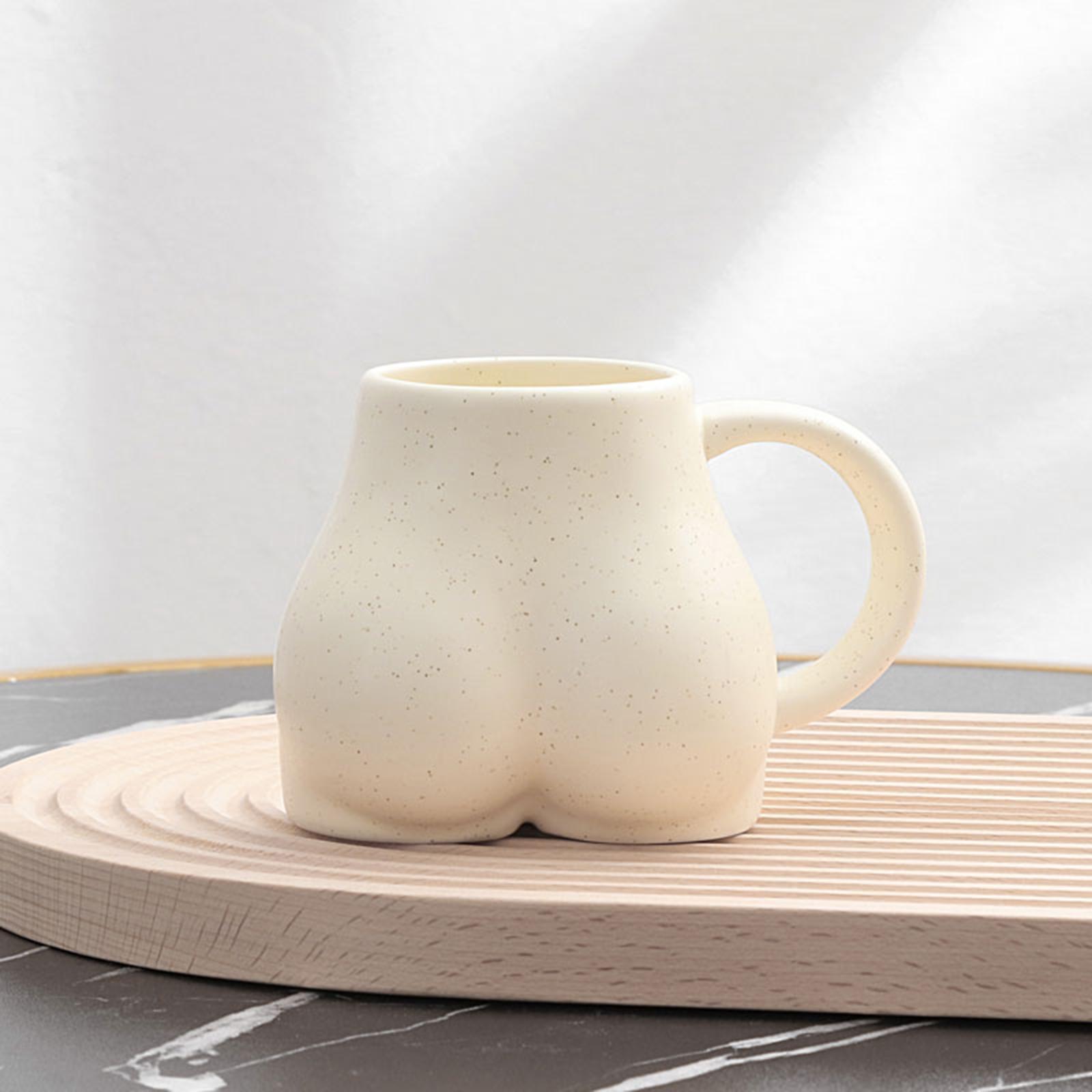 2x 300ml Ceramic Coffee Mug  Shape Coffee Novelty