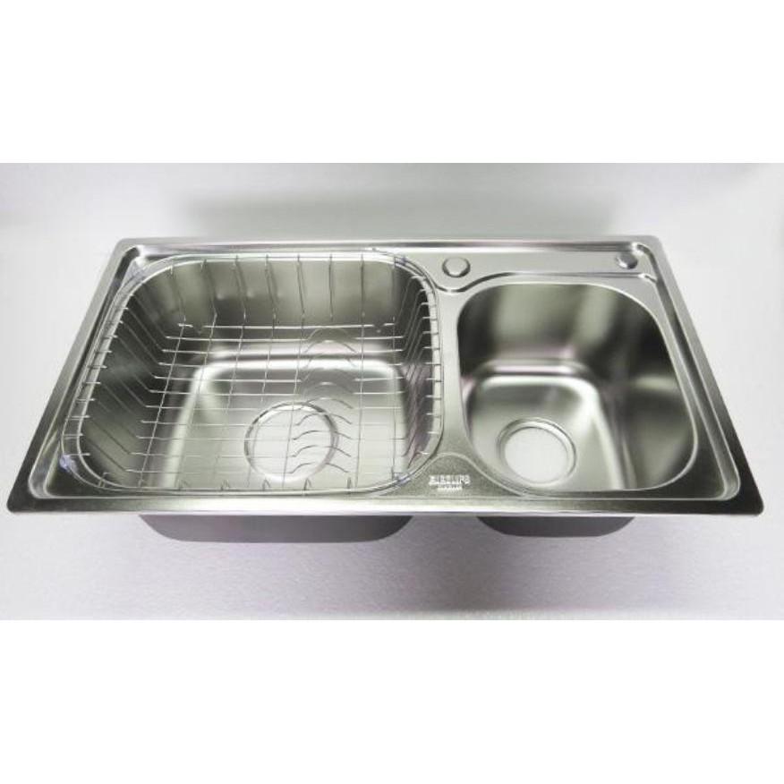 Rổ Inox Eurolife EL-R81 dùng cho chậu rửa chén Inox 2 hộc Eurolife EL-R81