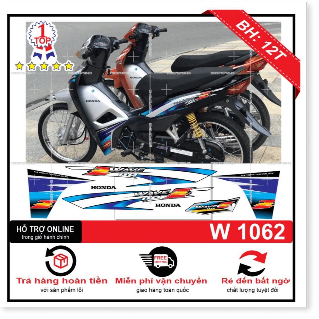 Tem rời dành cho wave Z 110 xanh đen