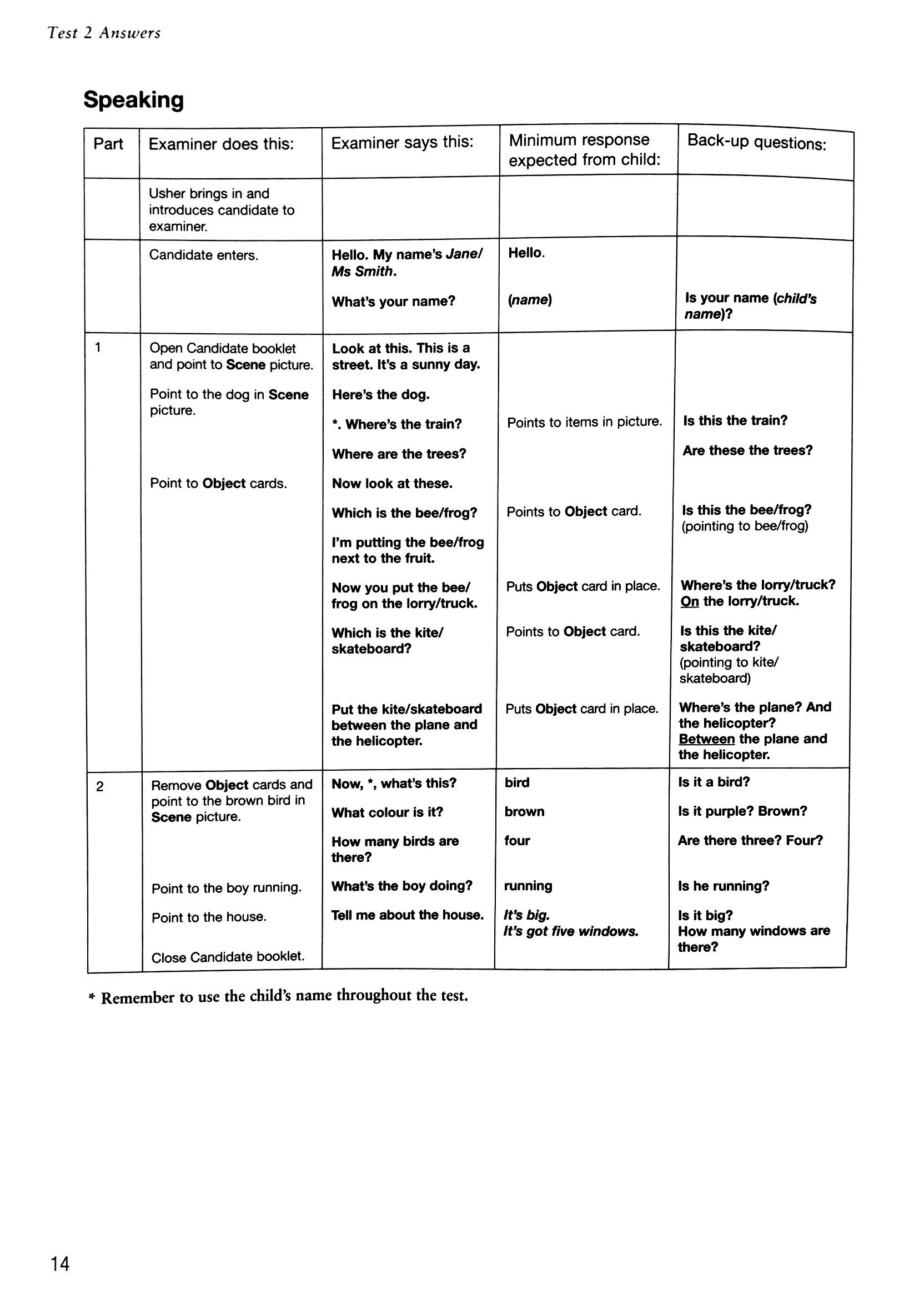 Cambridge English Young Learners 2 for Revised Exam from 2018 Starters Answer Booklet: Authentic Examination Papers