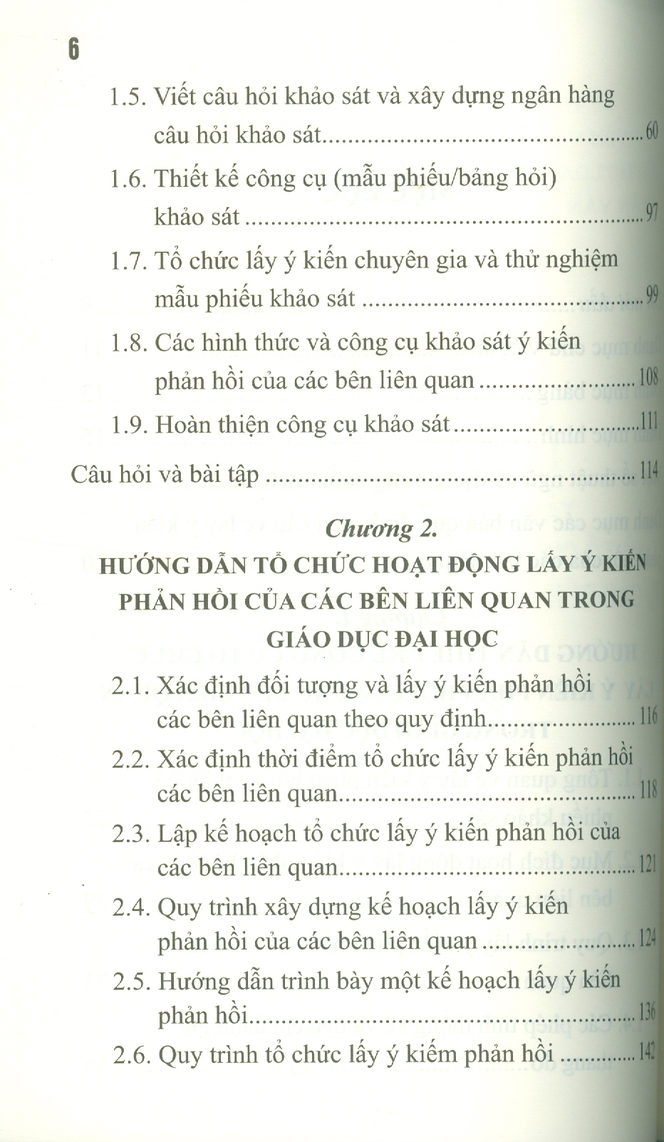 Hướng Dẫn Xây Dựng Công Cụ Khảo Sát Và Tổ Chức Thu Thập Thông Tin Phản Hồi Từ Các Bên Liên Quan Trong Giáo Dục Đại Học (Quyển 1)