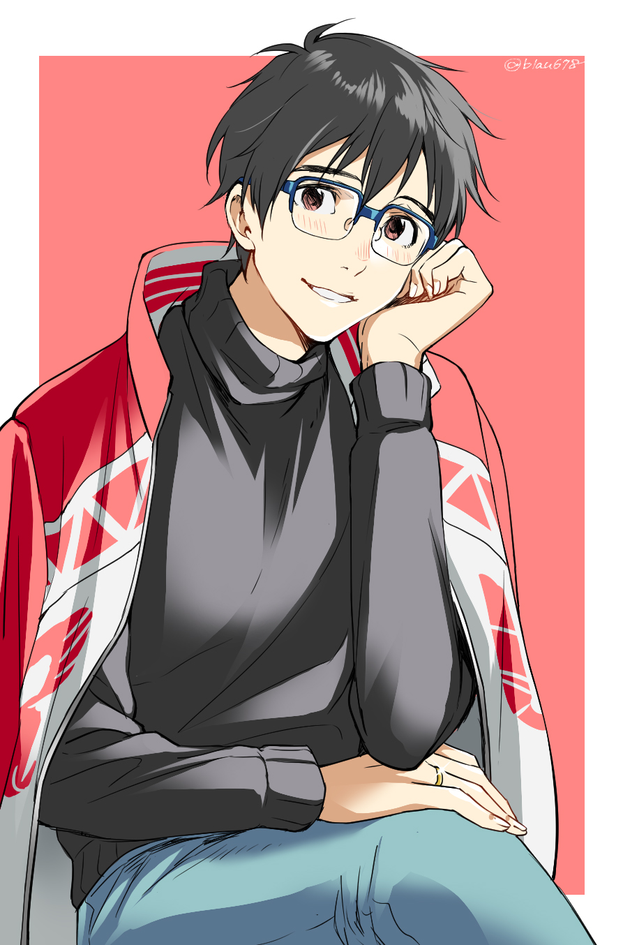 Tranh poster Yuri On Ice khổ A4 combo 10 tấm khác nhau