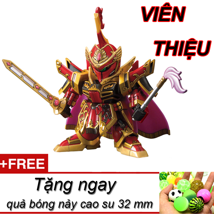 Mô hình trang trí để bàn sd A002 Viên Thiệu bản mới 2020 tặng kèm quả bóng nảy cao su làm đồ chơi thú vị