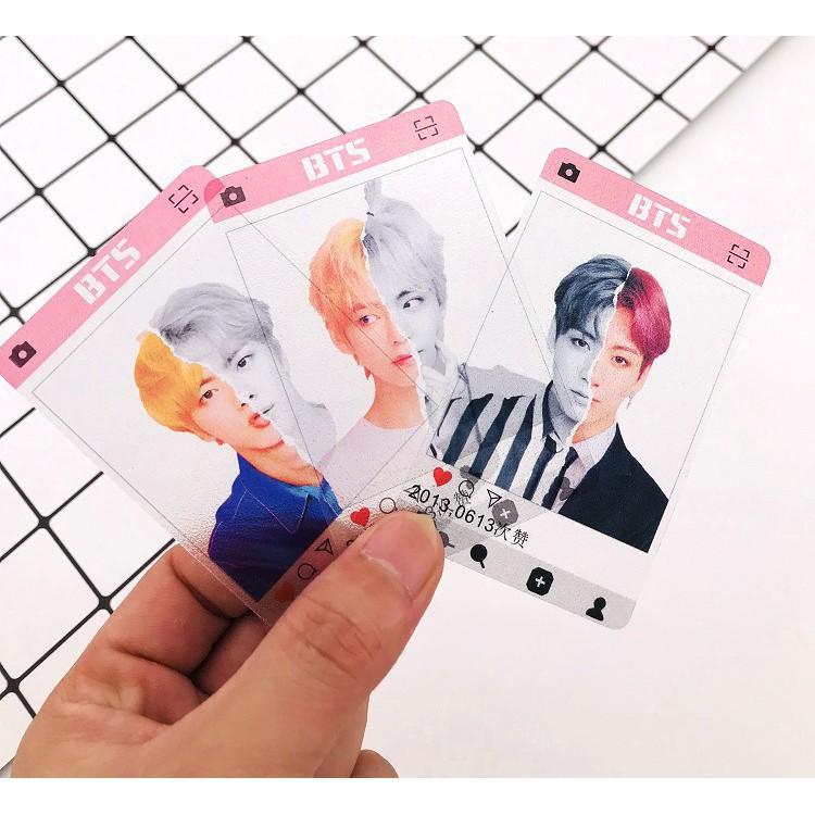 Card BTS love yourself trong - nhựa mềm