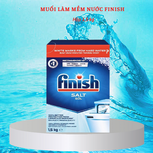 Muối Rửa Chén Finish 4.0Kg - Muối Finish 1.5Kg