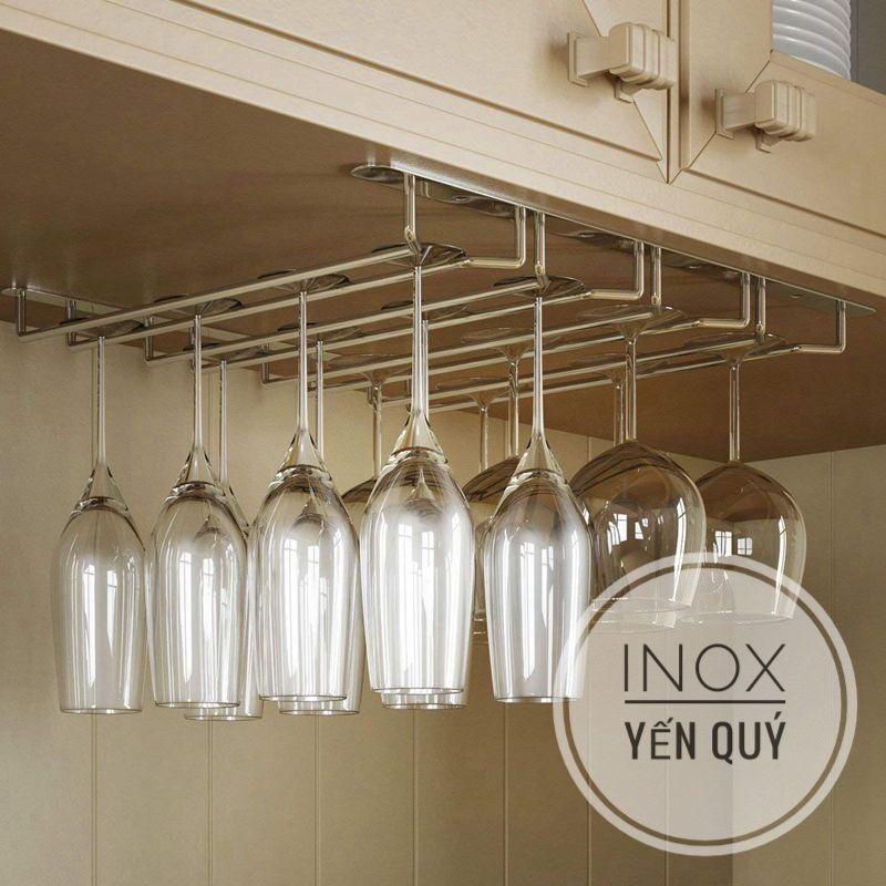 GIÁ ĐỠ TREO LY BẮT TRẦN TỦ BÓNG ĐẸP ÚP NGƯỢC