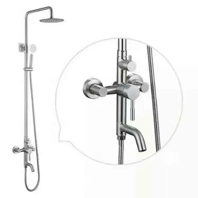 Sen cây tắm nóng lạnh inox 304