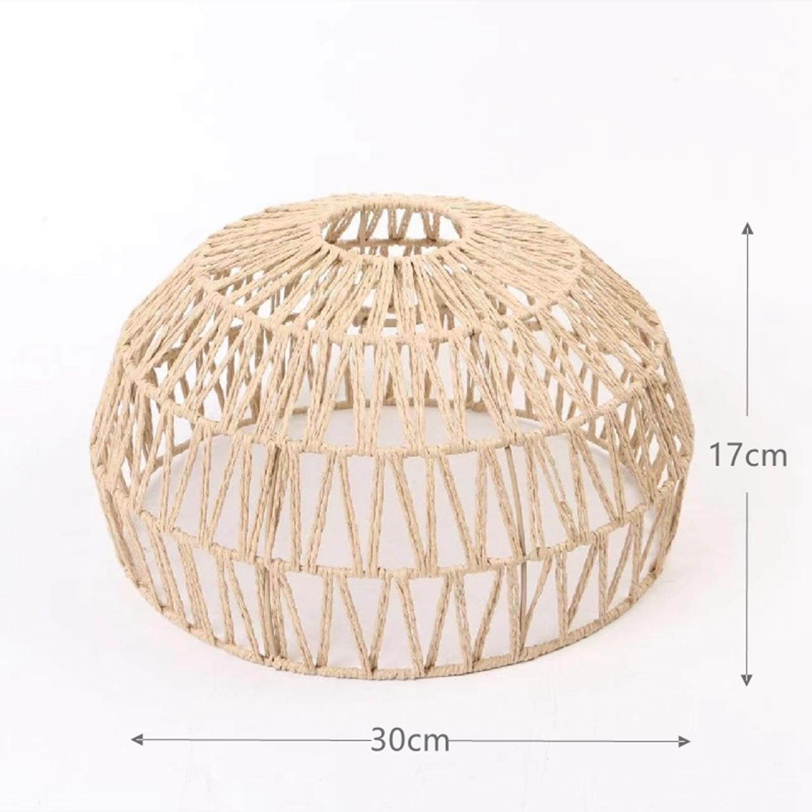 Pendant Lamp Shade Rattan Decoration Ceiling Light Shade for Restaurant