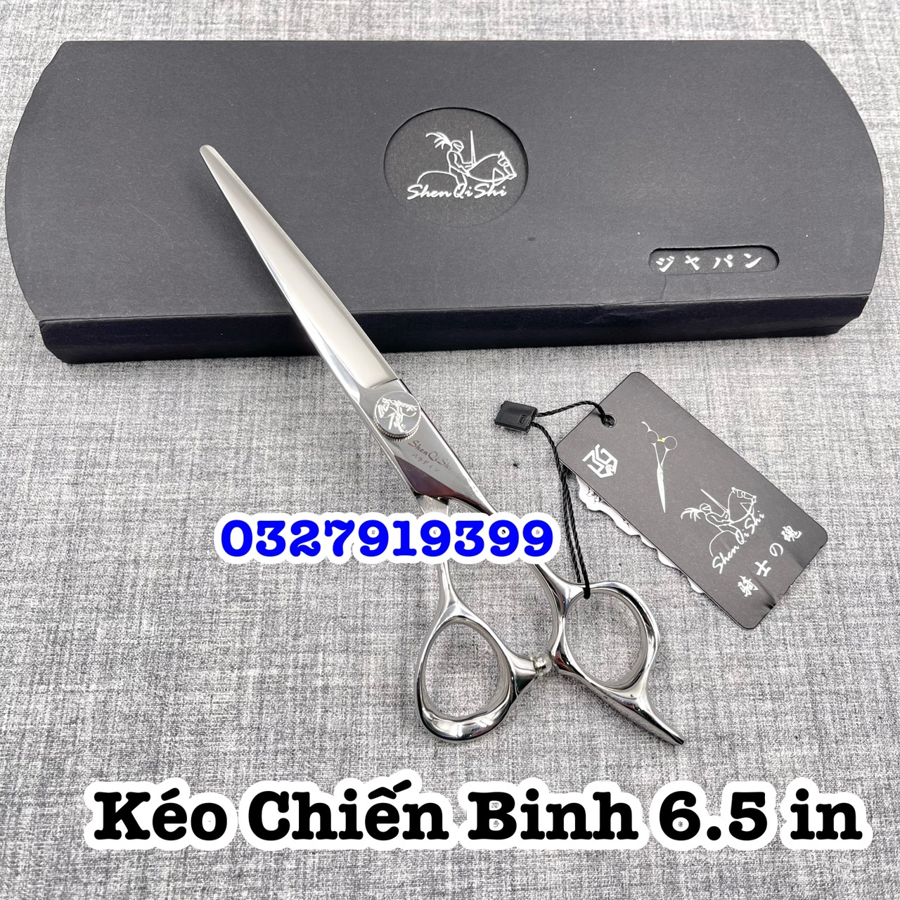 Kéo cắt tóc Chiến Binh 6.5 in cao cấp