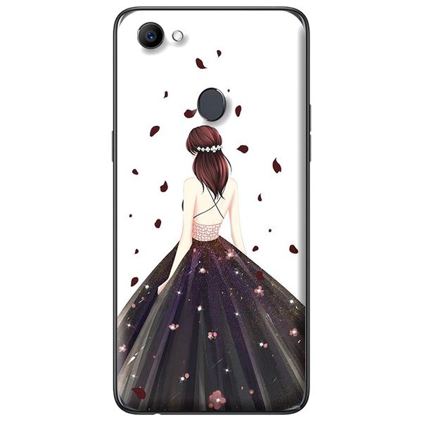 Ốp lưng cho Oppo F7 mẫu công chúa 2  - Hàng chính hãng