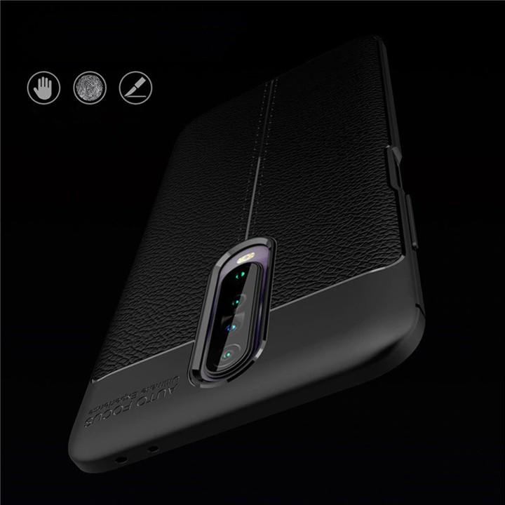 Ốp lưng Xiaomi Redmi K30 Silicon giả da Auto Focus