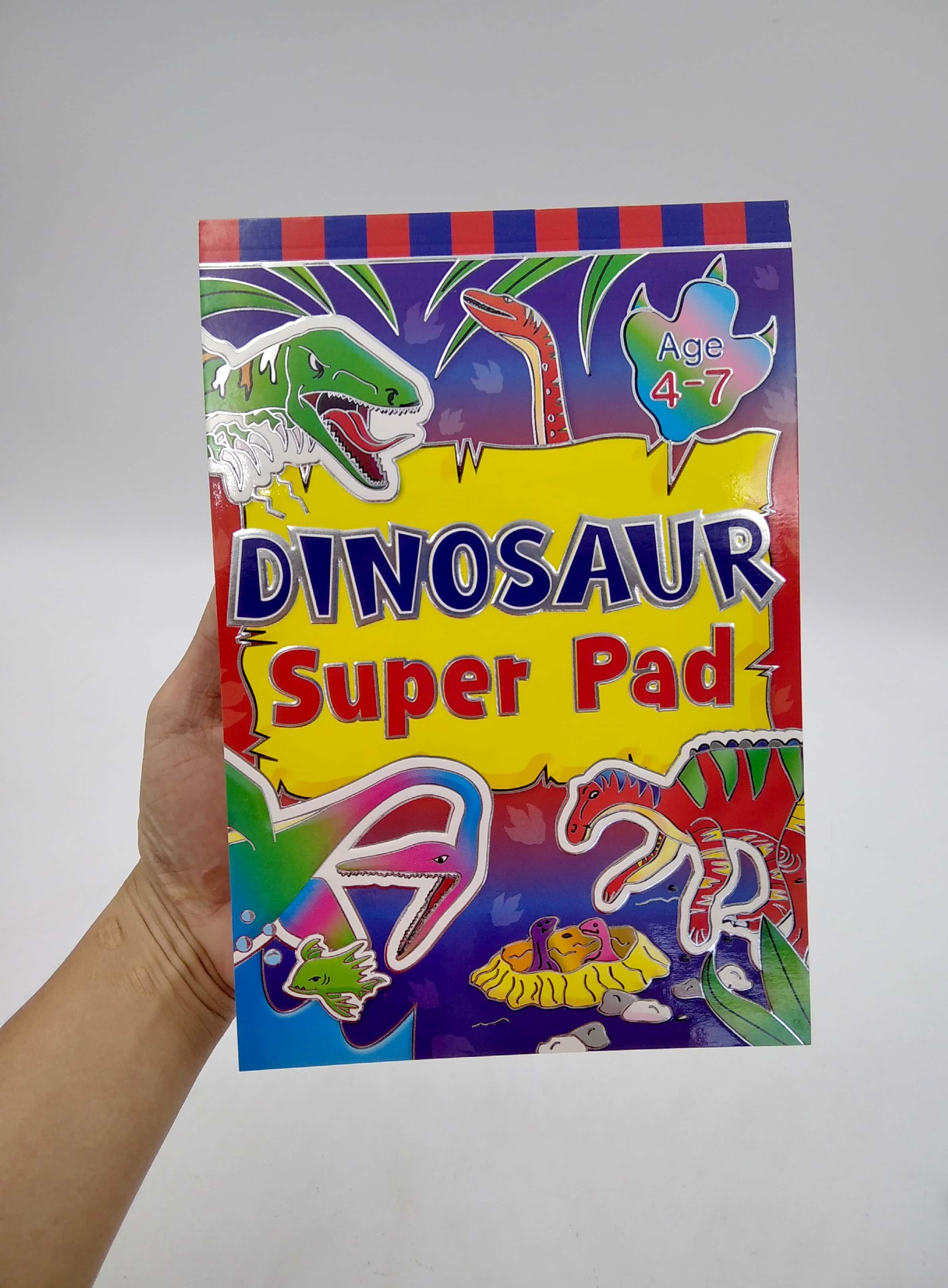 Dinosaur Super Pad: Age 4-7 Years