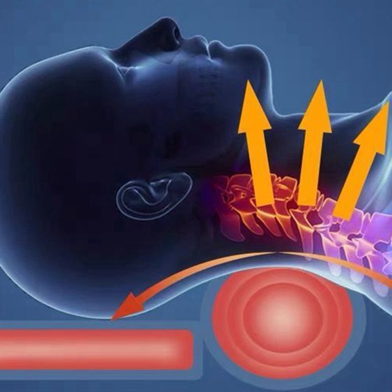 Gối ngải cứu hỗ trợ cột sống cổ, giúp cải thiện giấc ngủ ngon và đường cong cột sống cổ