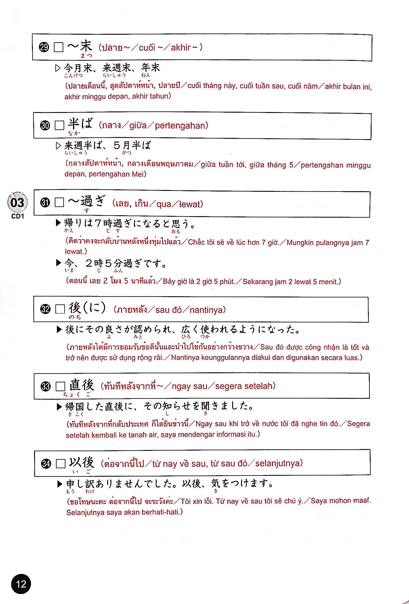 Nihongo Tango Speed Master Intermediate 2500