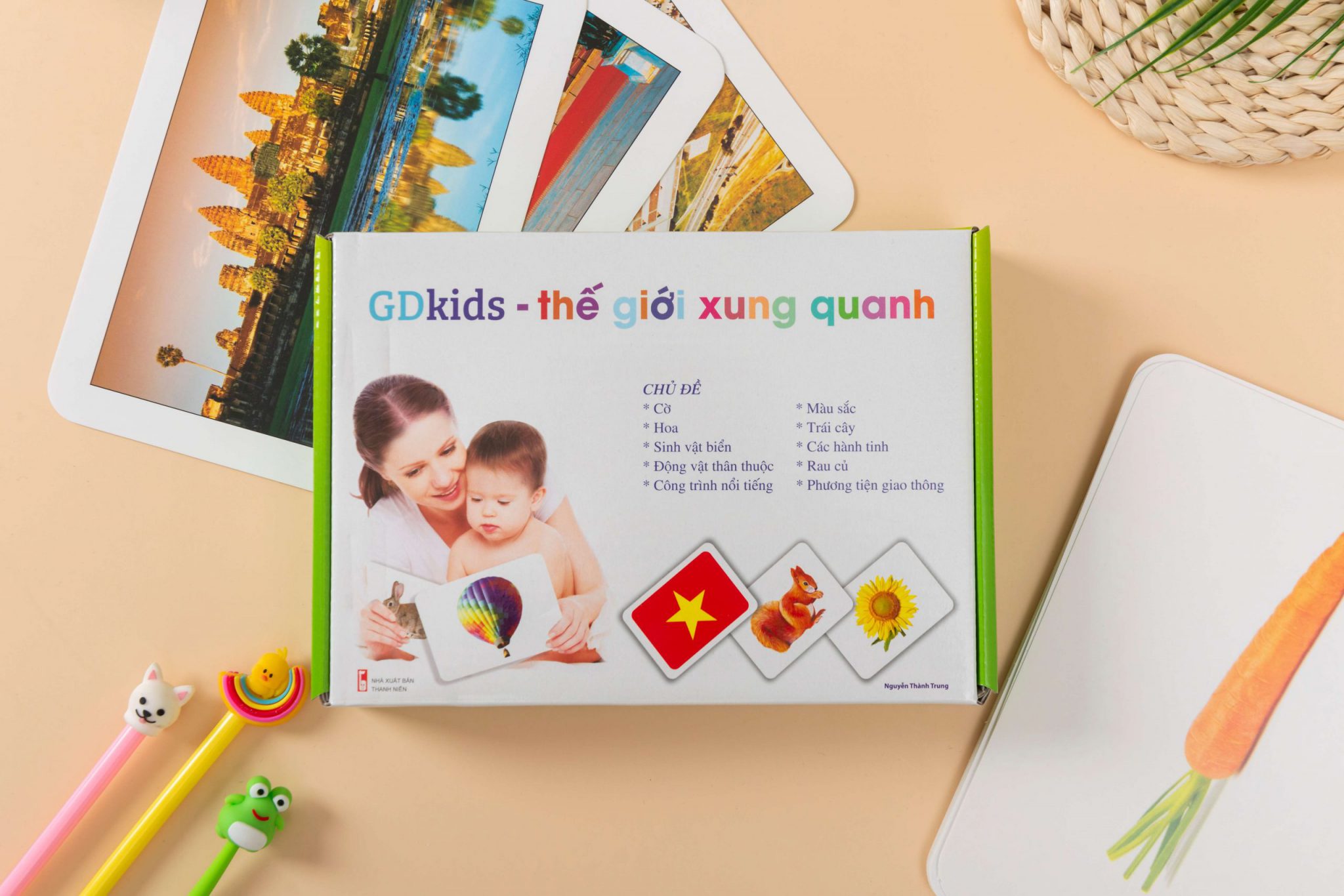 GDKIDS Thế giới xung quanh (Bộ 100 Thẻ) – Flashcard Glenn Doman