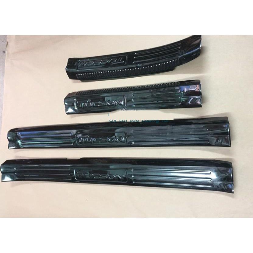 Bộ 8 Ốp bậc trong ngoài Hyundai Tucson 2016-2018