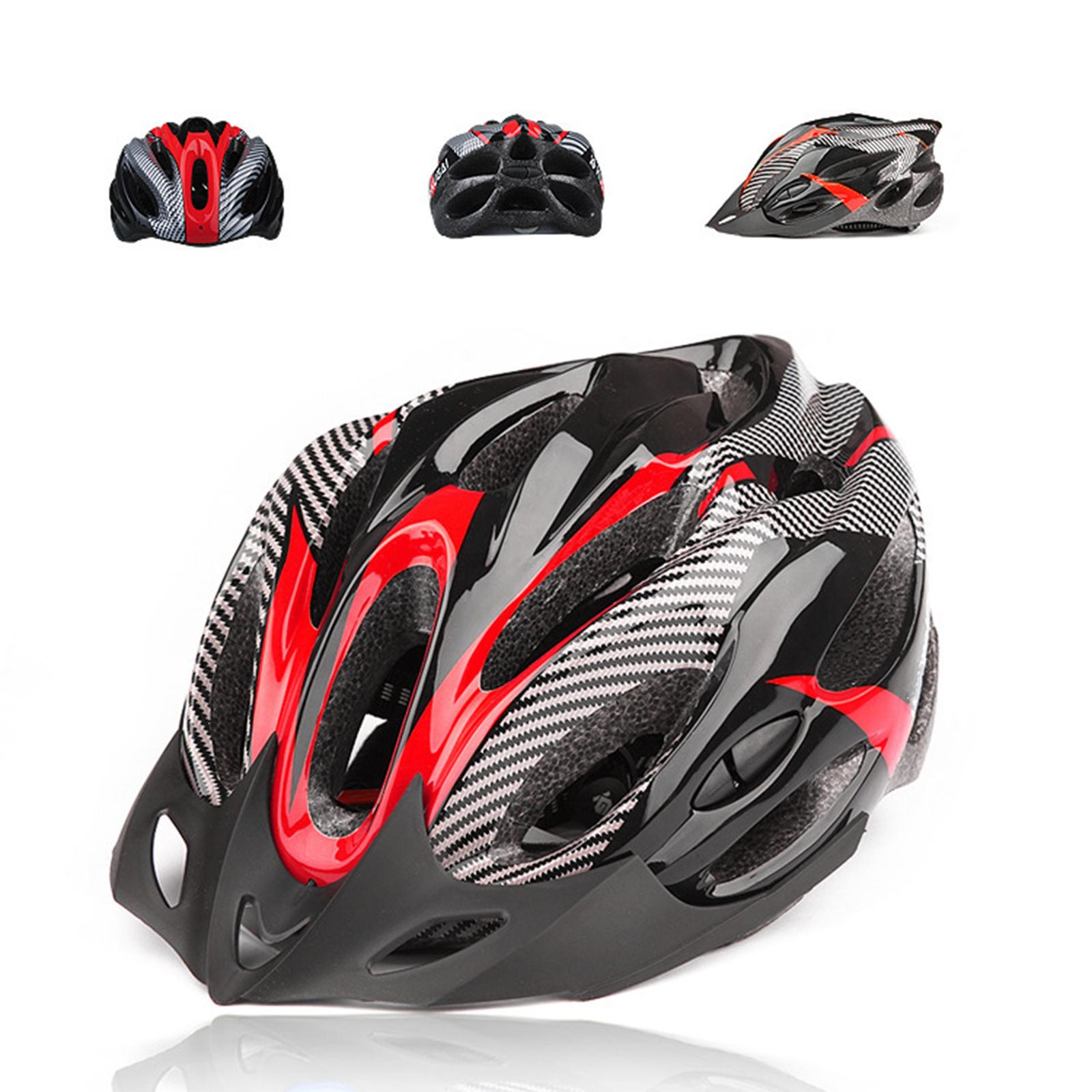 Bike Helmet with Visor Anti-impact EPS Cycling Bicycle Headgear