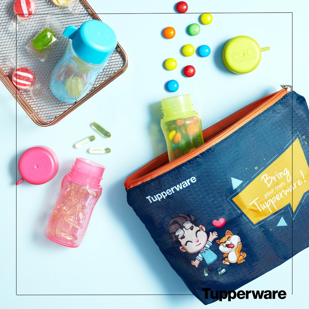 Bình Nước Tupperware Set Eco Bottle 90Ml (3)