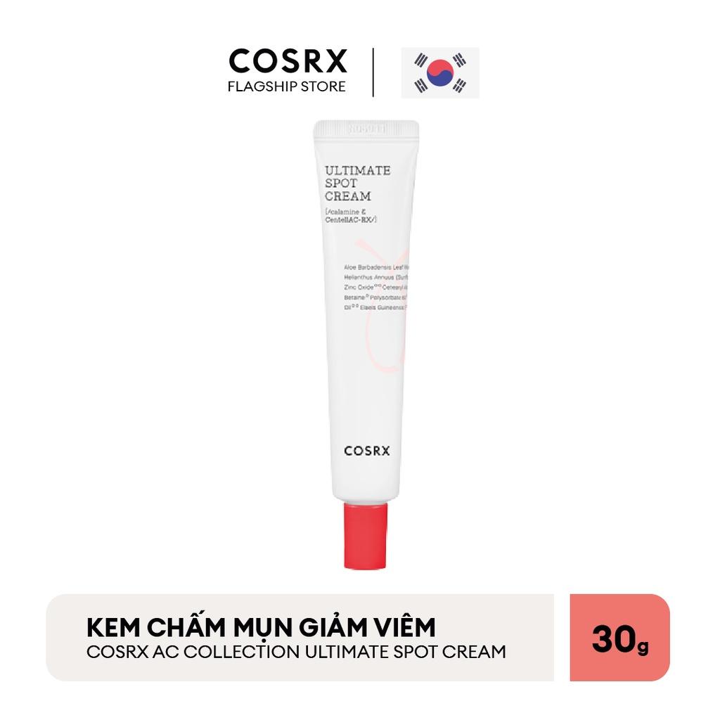 Kem Chấm Mụn Giảm Sưng COSRX AC Collection Ultimate Spot Cream 30g