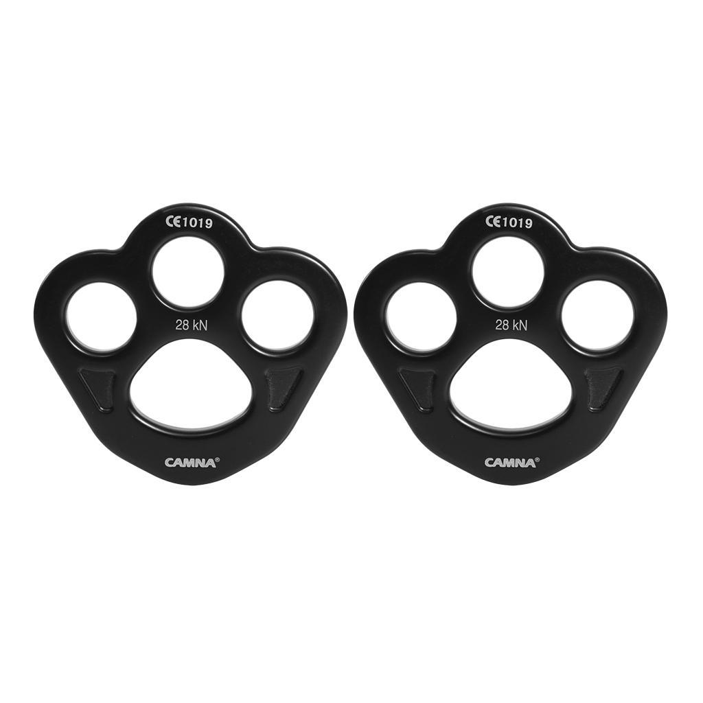 Aluminum Climbing Paw Rigging Plate Rig Anchor Device 28KN