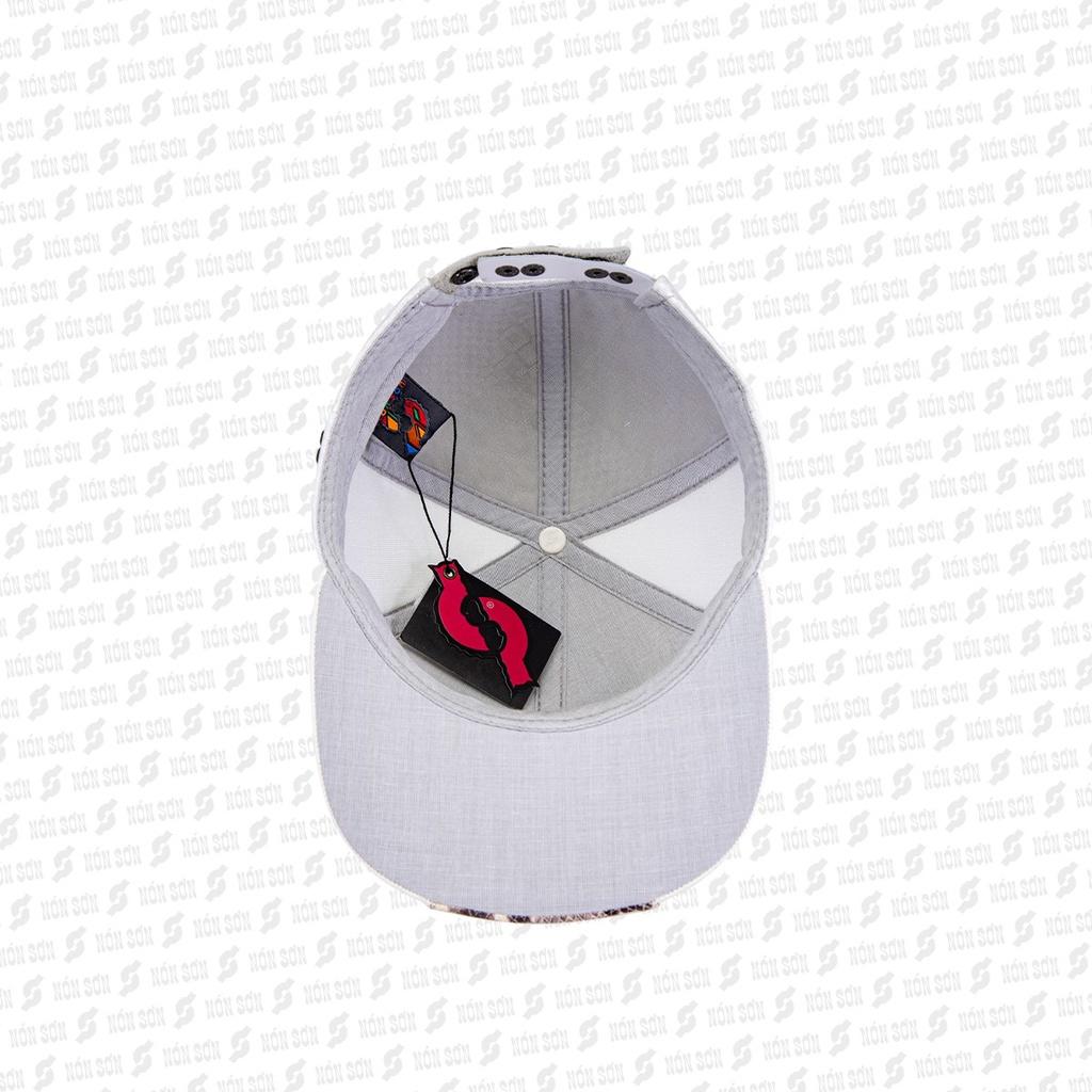 Mũ snapback hiphop nam nữ NÓN SƠN chính hãng MC210Đ-TR1