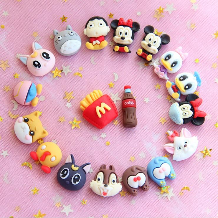 HN * Charm các nhân vật hoạt hình Mickey, Donald, Chipmunk cho các bạn trang trí Crocs, DIY