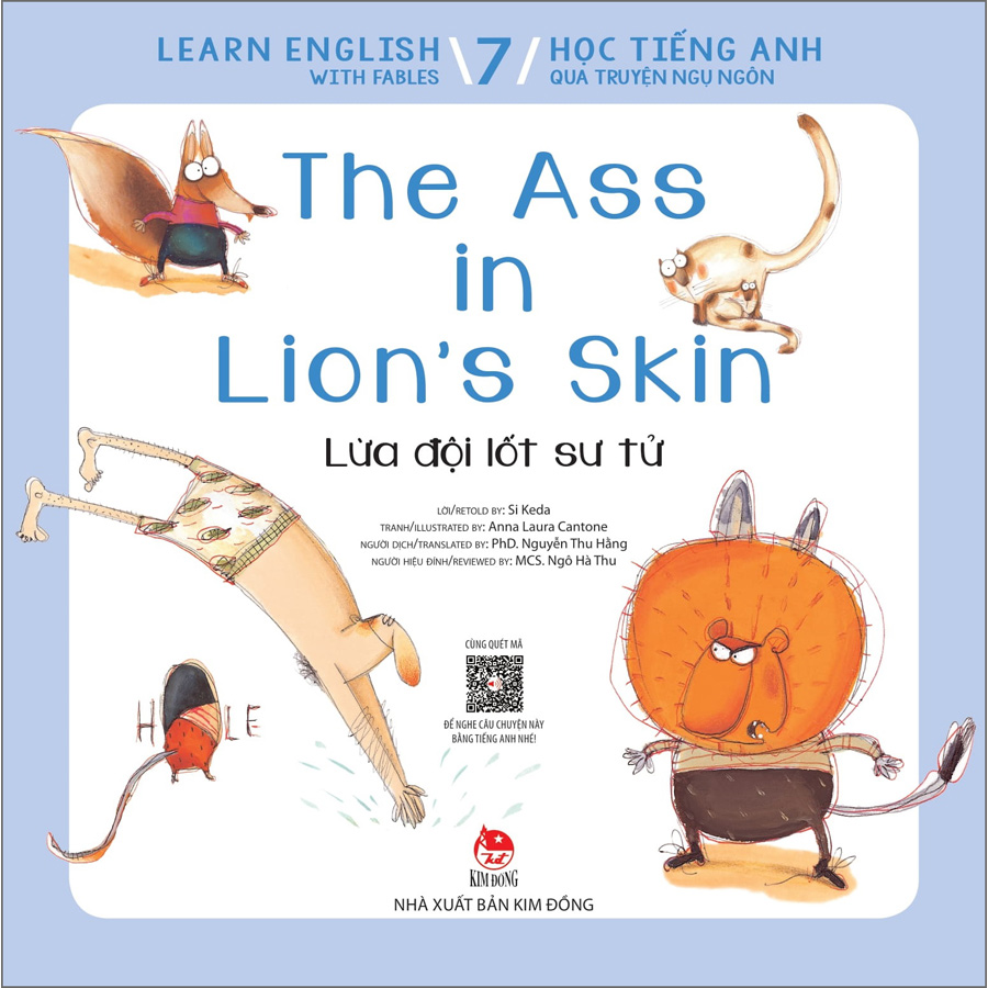 Combo Learn English With Fables - Học Tiếng Anh Qua Truyện Ngụ Ngôn