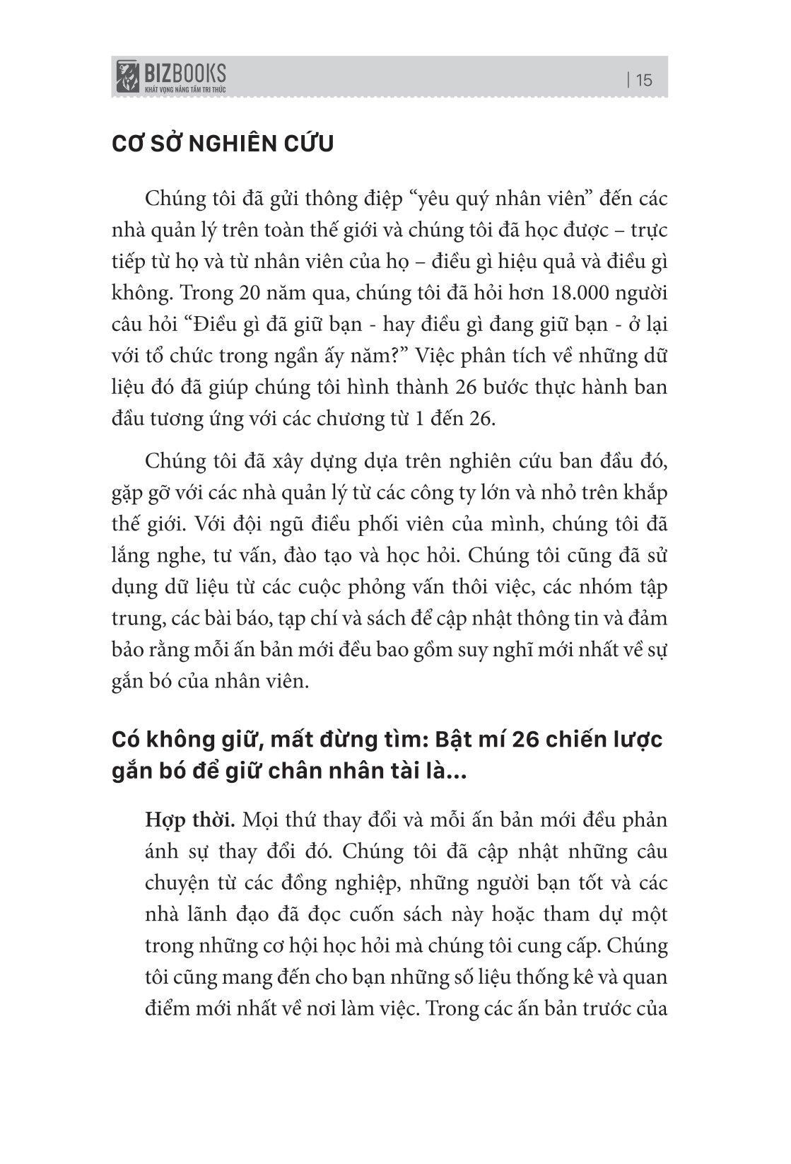 Có Không Giữ, Mất Đừng Tìm: Bật Mí 26 Chiến Lược Gắn Bó Để Giữ Chân Nhân Tài