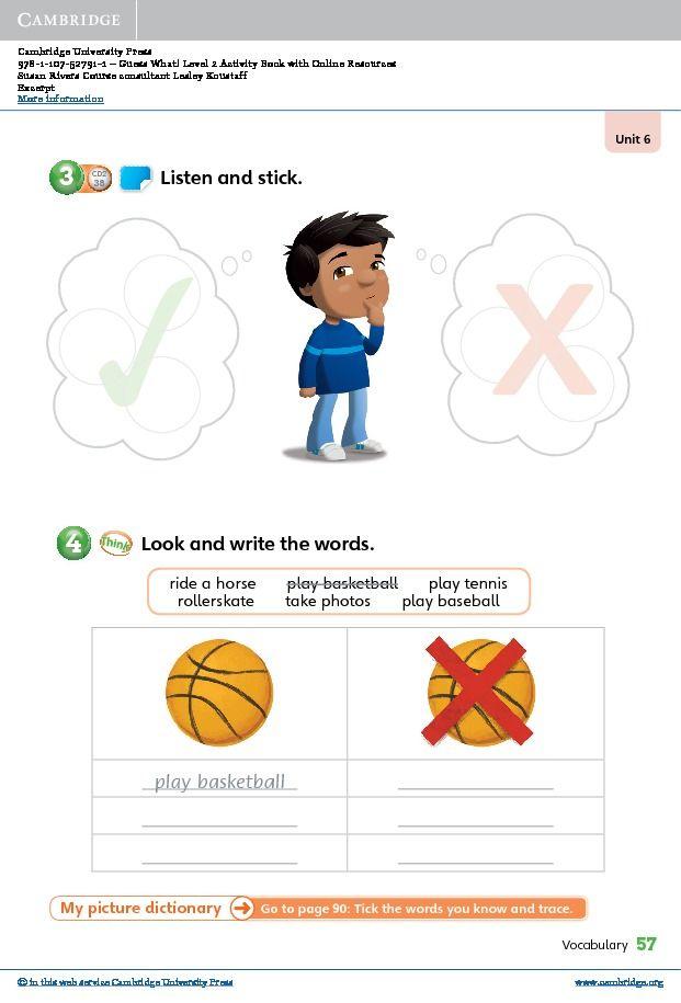 Guess What! Level 2 Activity Book with Online Resources British English