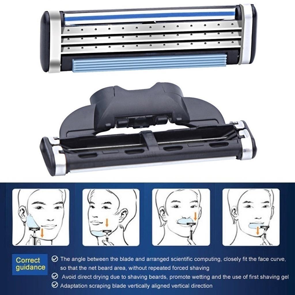 Manual Replacement Shaver Holder Shaver Handle For Men