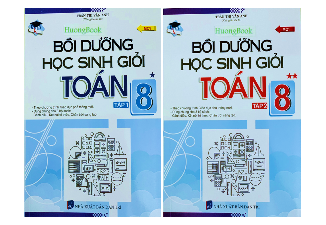 Sách - Bồi dưỡng học sinh giỏi toán 8 - tập 1 ( theo chương trình giáo dục phổ thông mới )